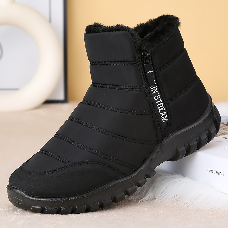 メンズアンクルスノーブーツ 防水 滑り止め カジュアルシュー - Waterproof Winter Boot のレビューと価格