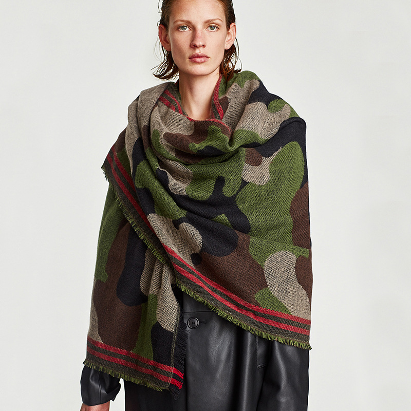 ヒョウ柄イミテーションカシミヤスカーフ女性用、暖かいショール - Cashmere Pashmina Wrap のレビューと価格