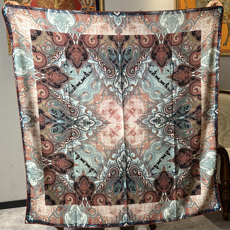 新作ラグジュアリー 30%シルク 70%ウール スカーフ 1 - Shawl Wrap Winter のレビューと価格